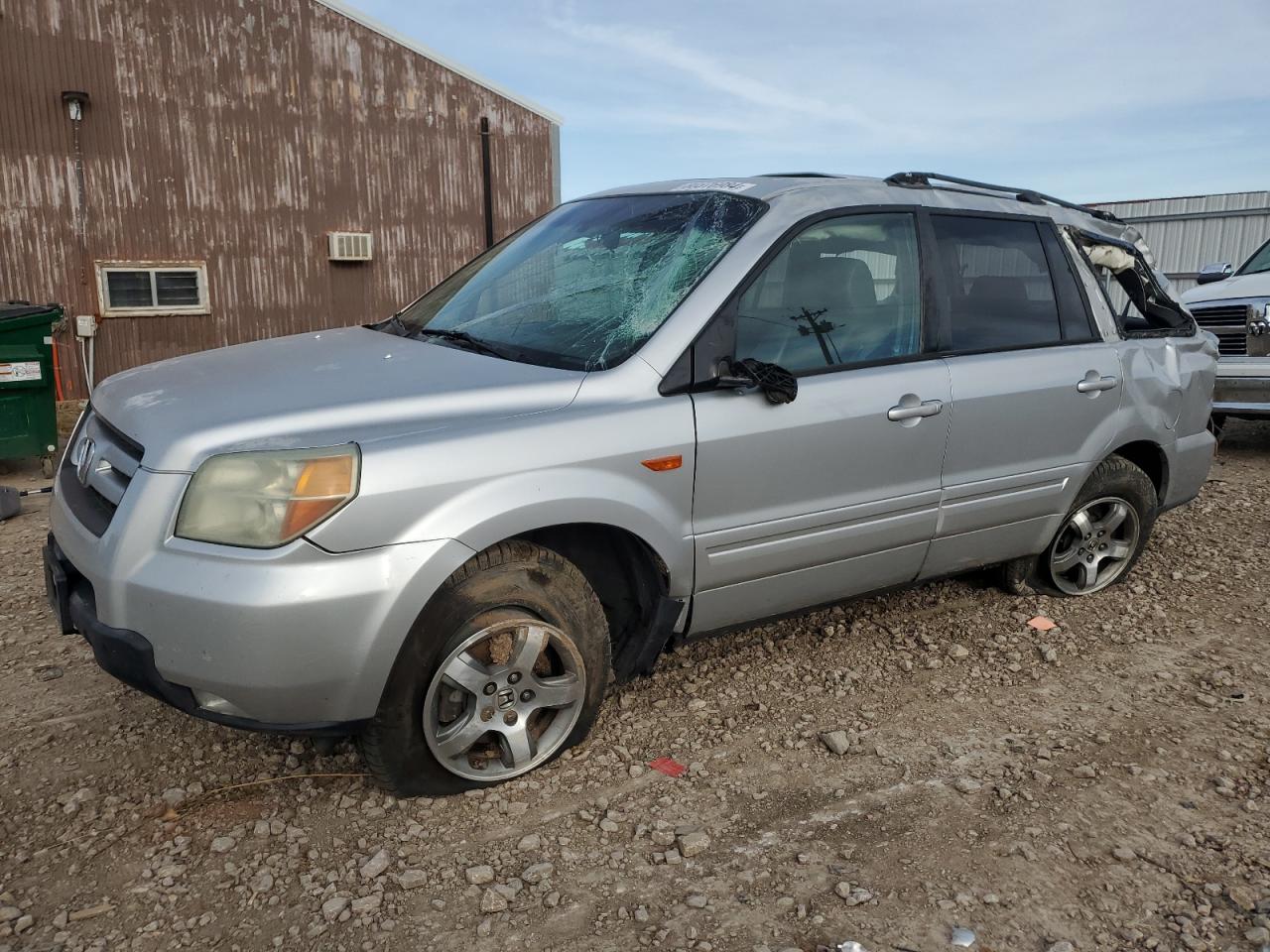 2006 Honda Pilot Ex VIN: 2HKYF18506H521707 Lot: 80376984