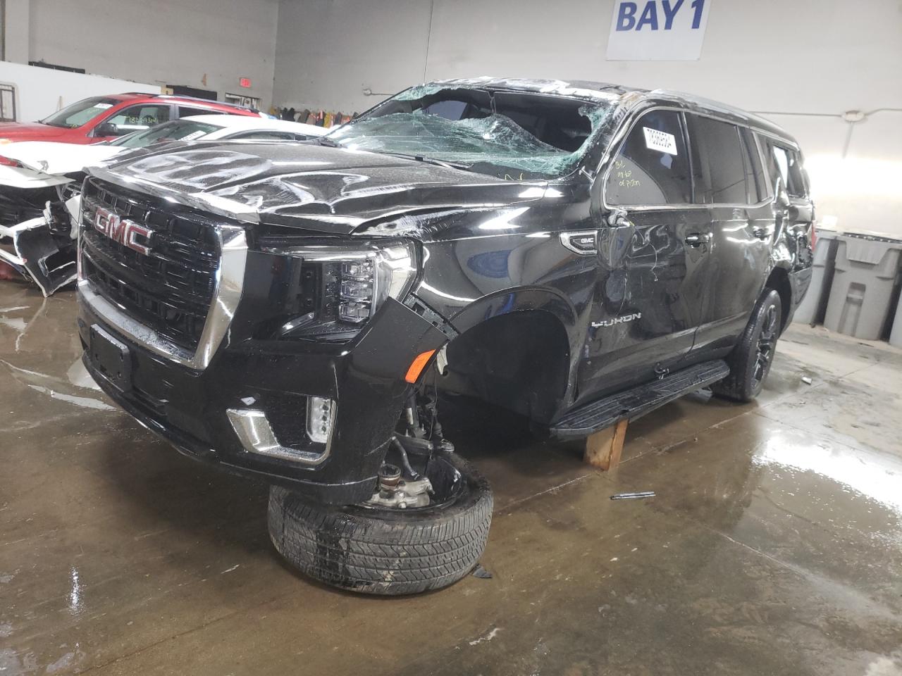 2022 GMC Yukon Sle VIN: 1GKS2AKD6NR347624 Lot: 78369584