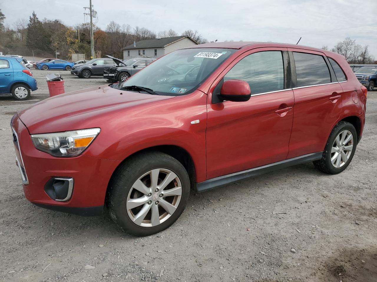 2014 Mitsubishi Outlander Sport Se VIN: 4A4AR4AU8EE030031 Lot: 81193374