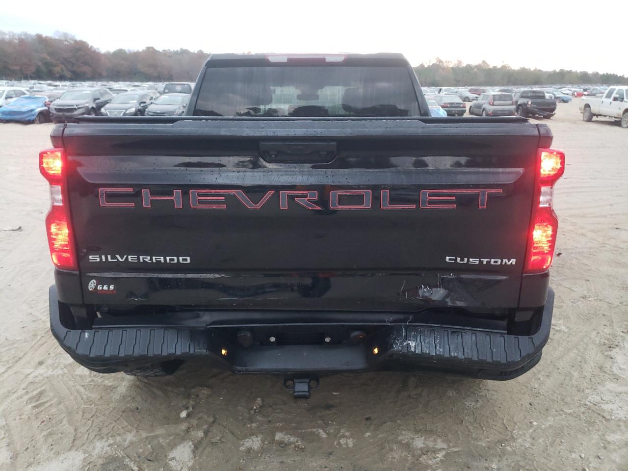 2022 Chevrolet Silverado K1500 Custom VIN: 1GCPDBEK0NZ641306 Lot: 79829384