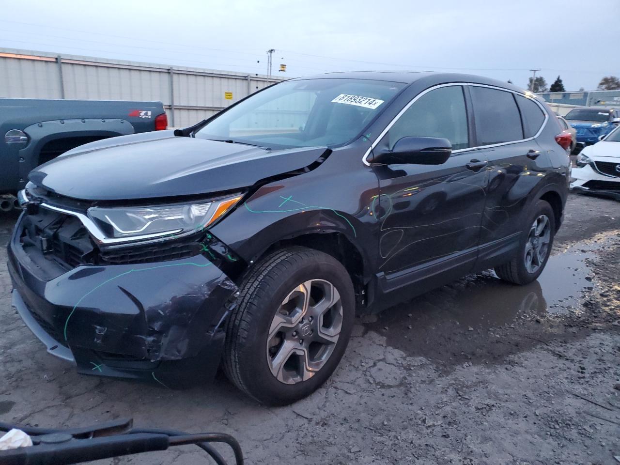 2019 Honda Cr-V Ex VIN: 5J6RW2H54KL035332 Lot: 81893214