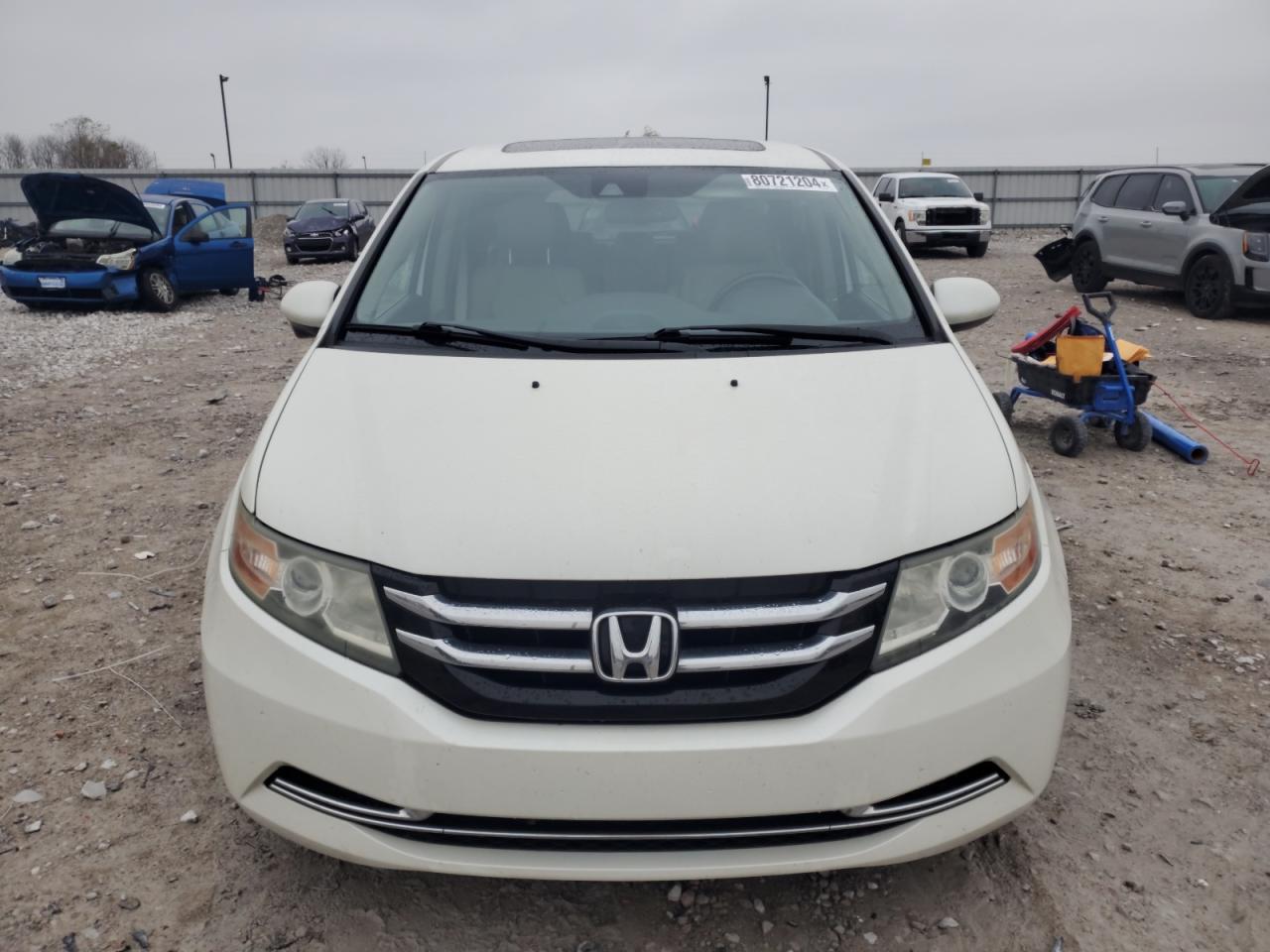 2015 Honda Odyssey Exl VIN: 5FNRL5H67FB029543 Lot: 80721204