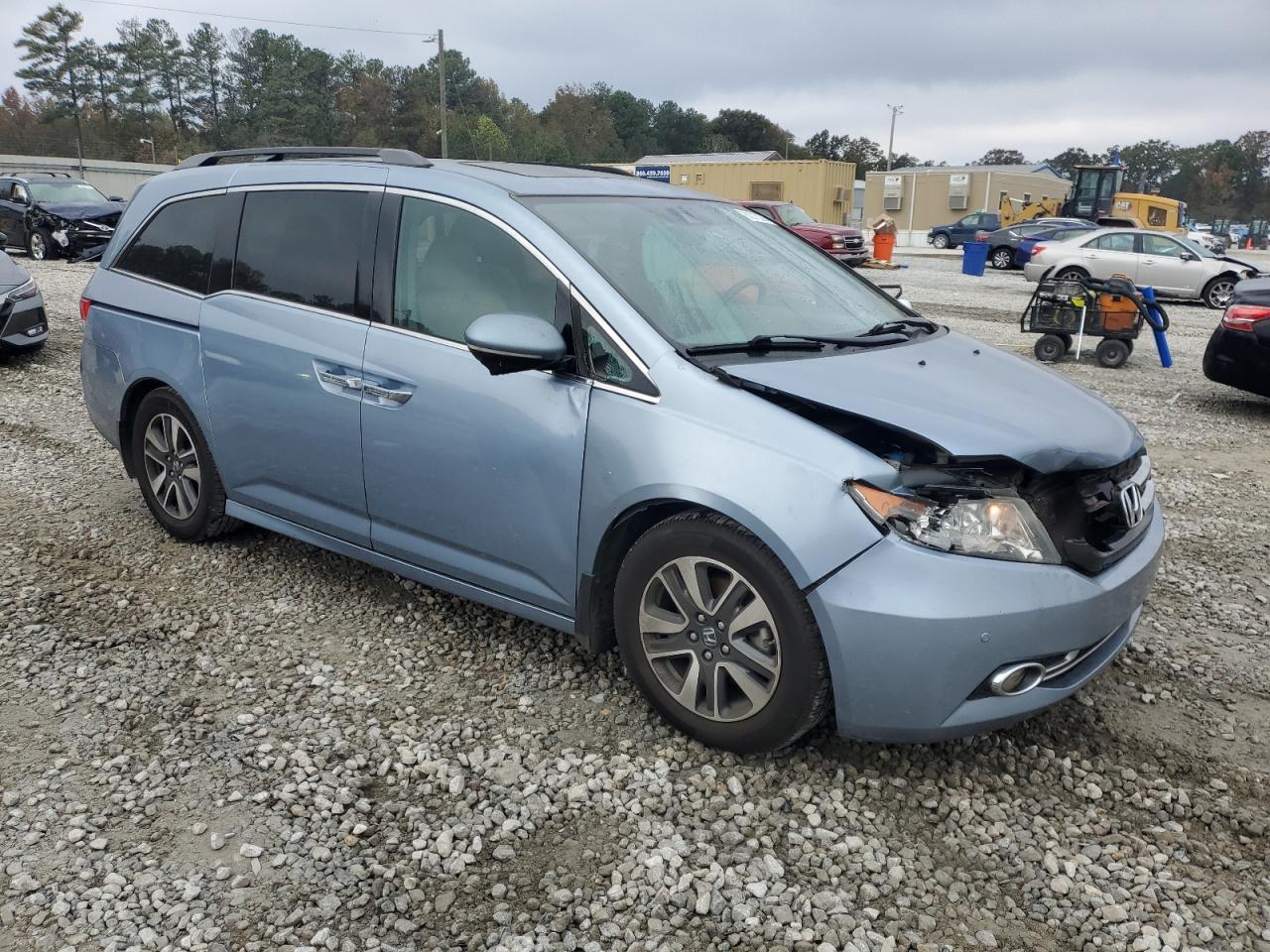 2014 Honda Odyssey Touring VIN: 5FNRL5H92EB084961 Lot: 80215374