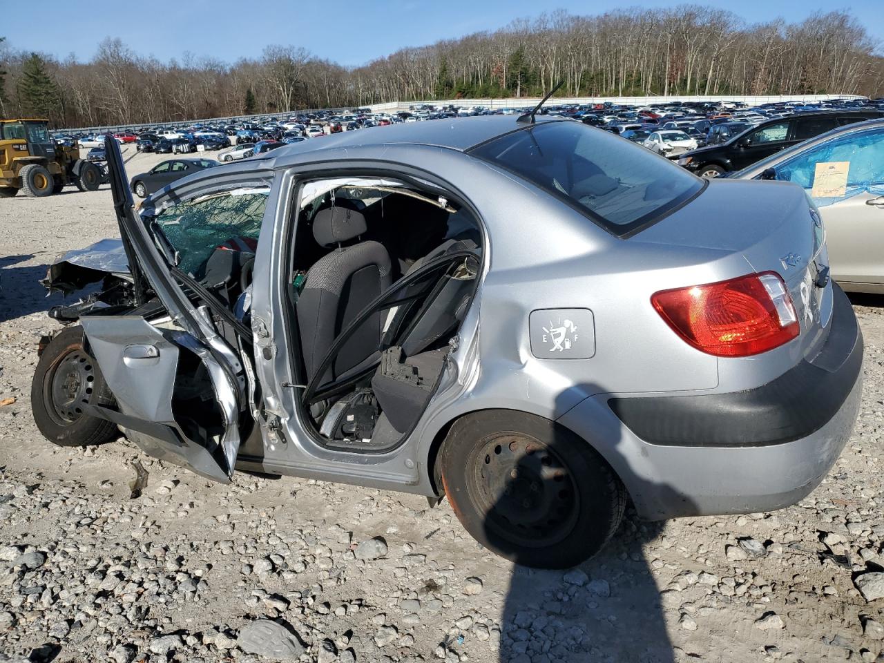 2007 Kia Rio Base VIN: KNADE123676228279 Lot: 80268204