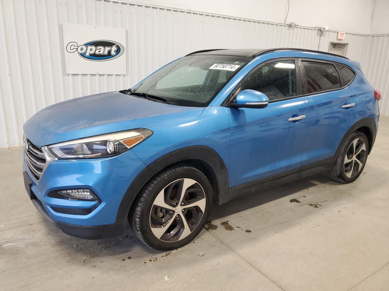 KM8J33A28GU067585 2016 Hyundai Tucson Limited