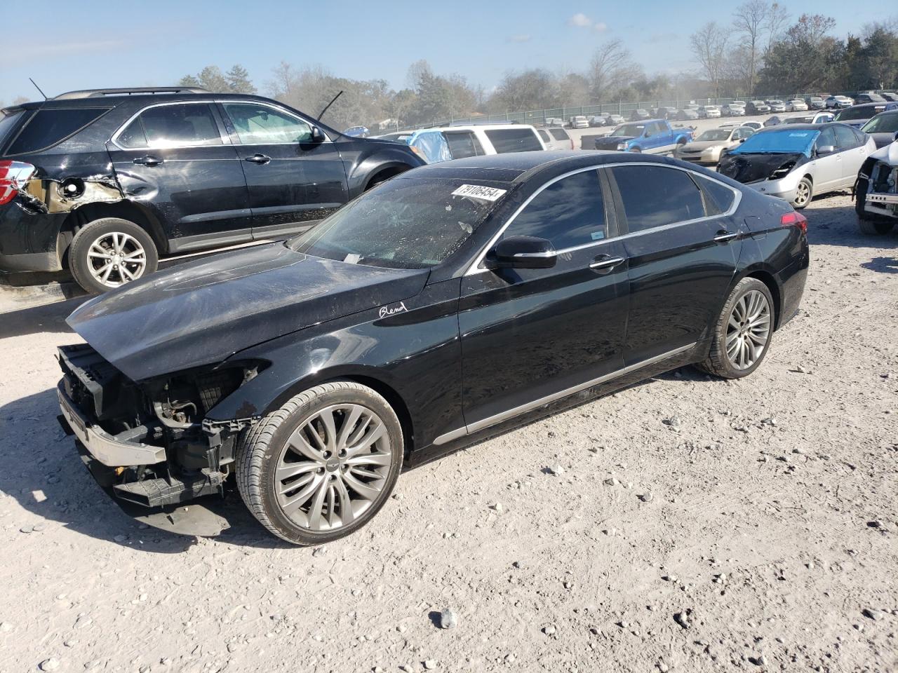 KMHGN4JF3FU092051 2015 Hyundai Genesis 5.0L