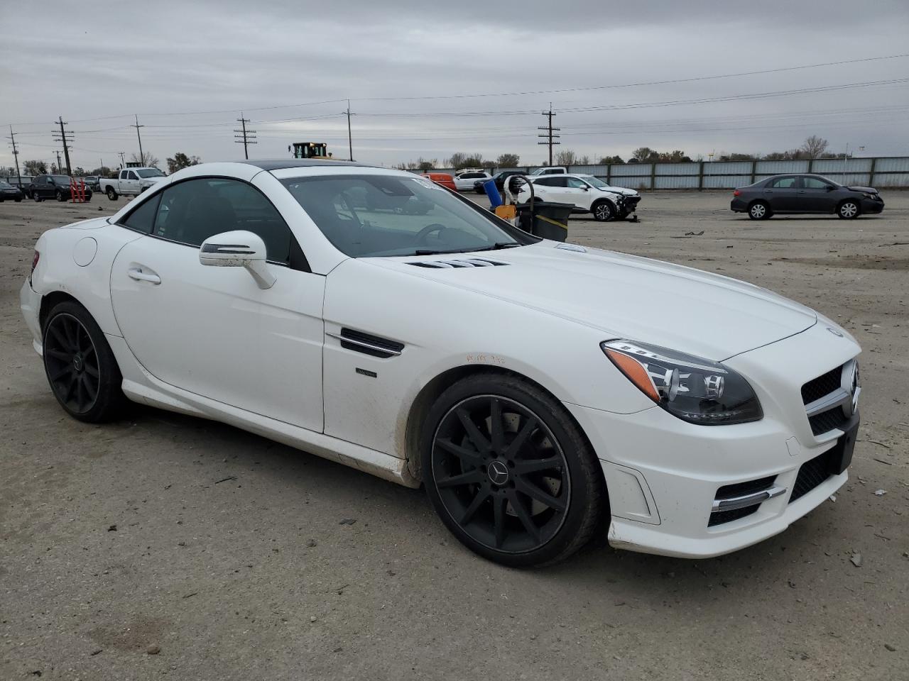 2014 Mercedes-Benz Slk 250 VIN: WDDPK4HA1EF093957 Lot: 81787234