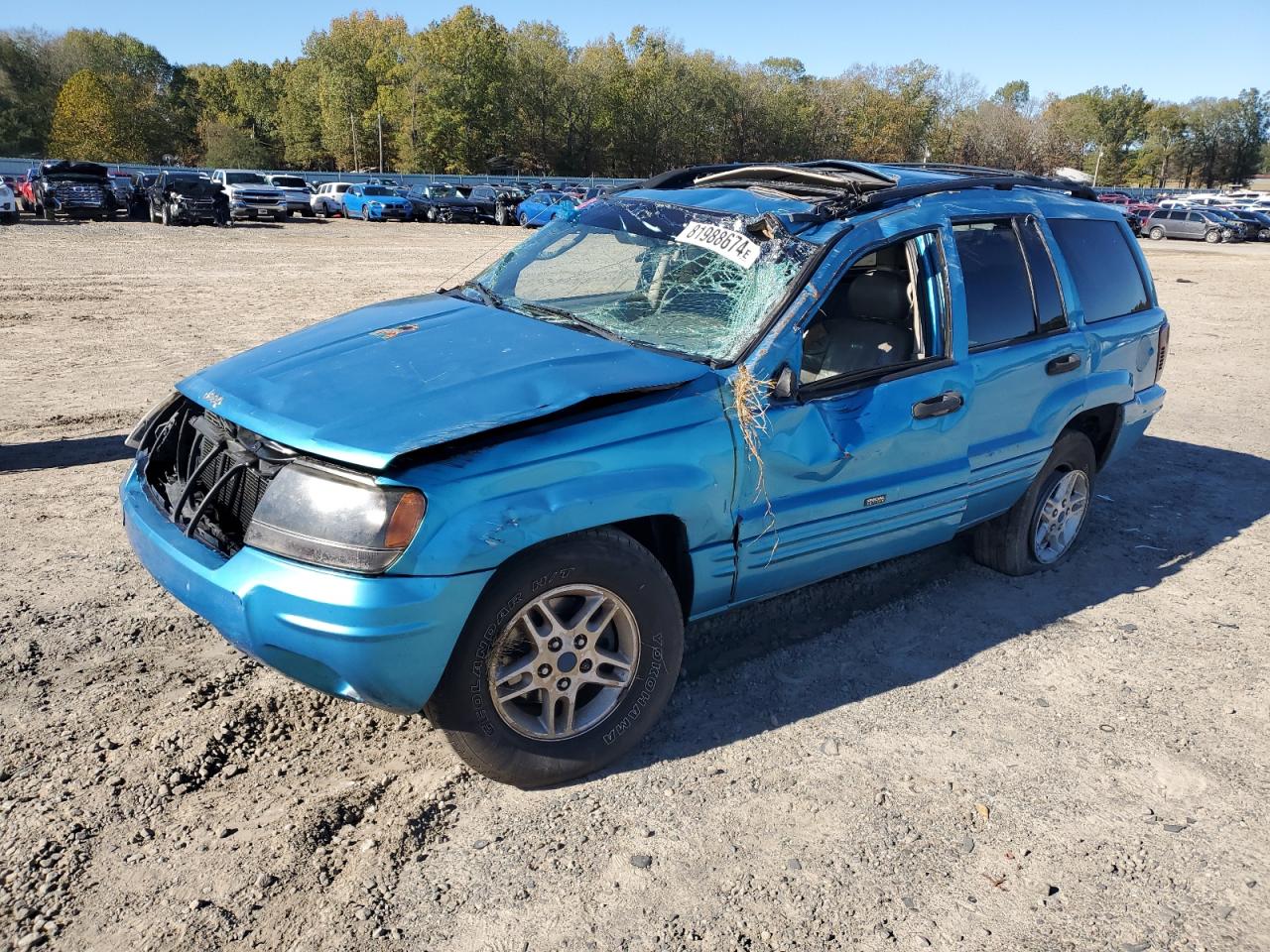 2004 Jeep Grand Cherokee Laredo VIN: 1J4GX48SX4C233390 Lot: 81988674