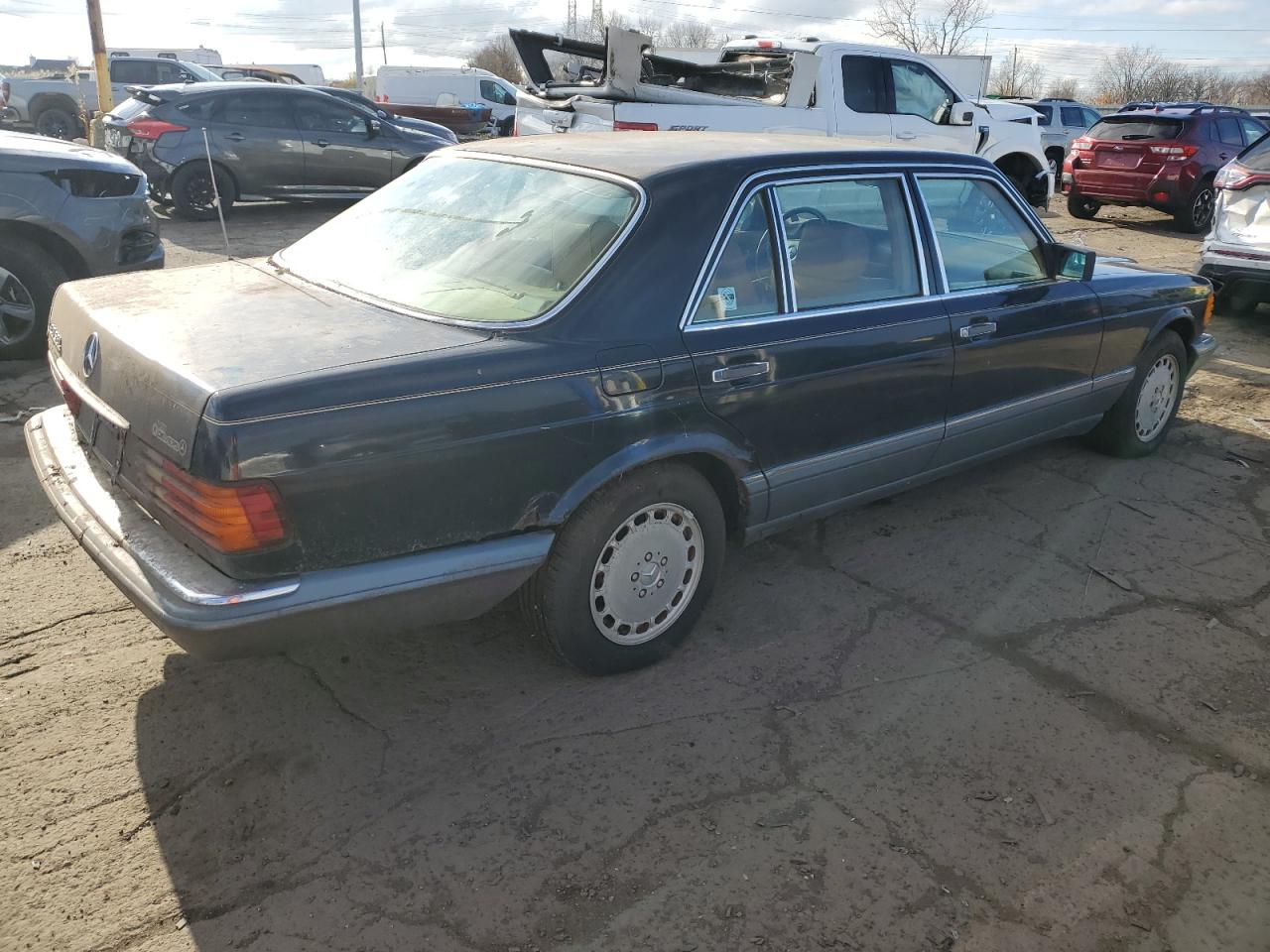 1986 Mercedes-Benz 420 Sel VIN: WDBCA35D1GA265651 Lot: 80223714