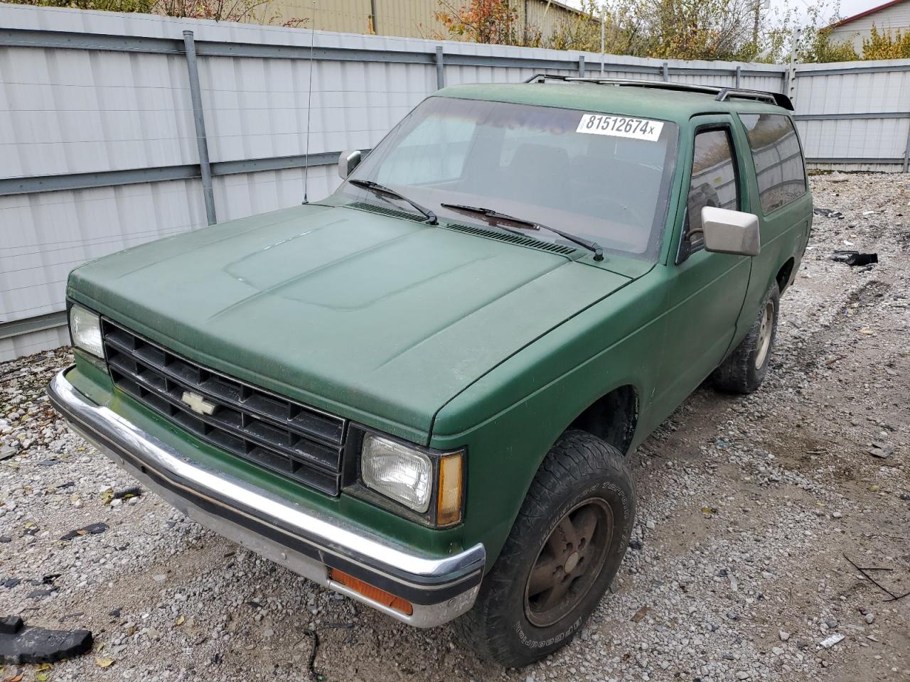 1984 Chevrolet Blazer S10 VIN: 1G8CT18B5E8154514 Lot: 81512674