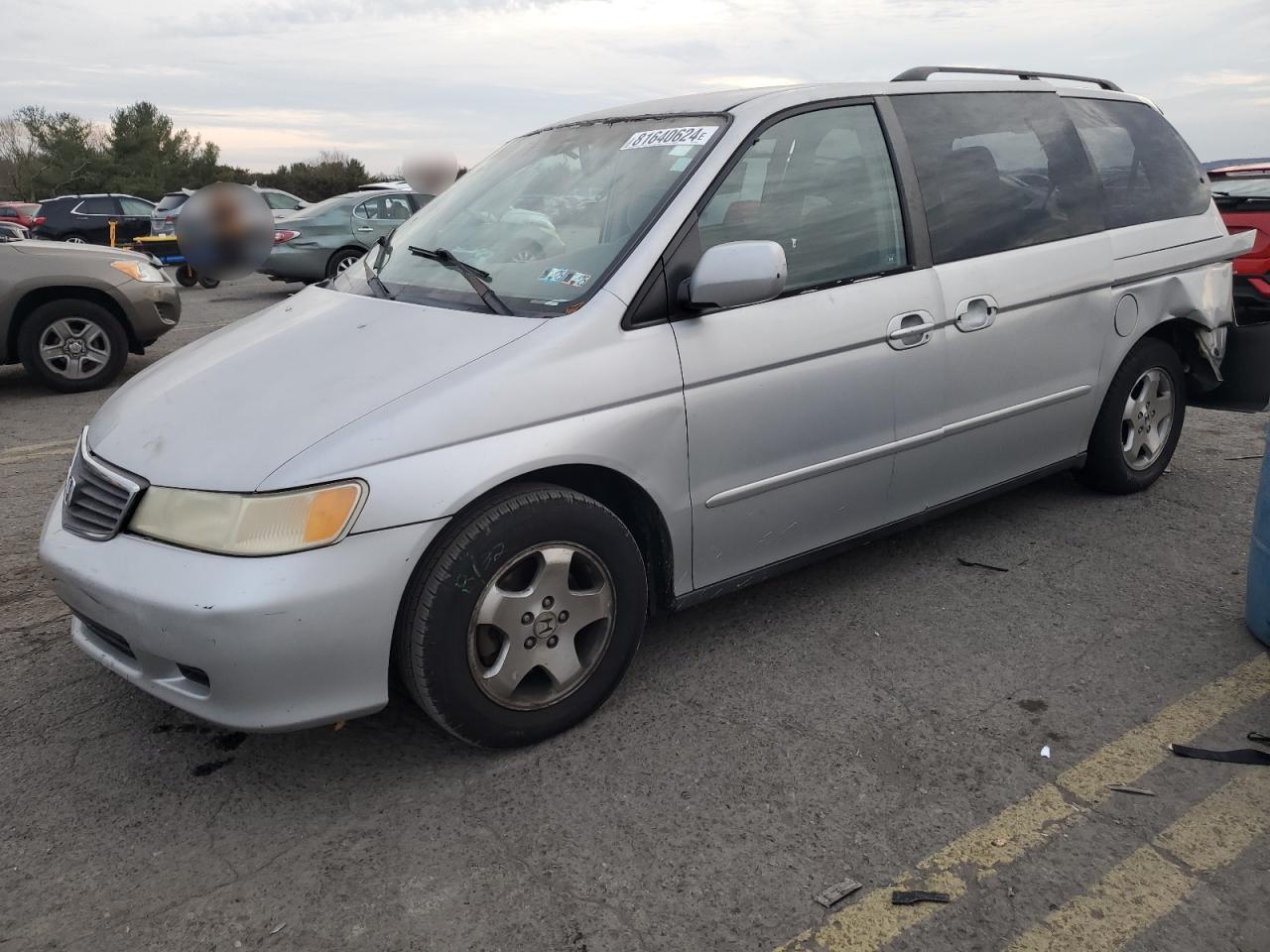 2001 Honda Odyssey Ex VIN: 2HKRL18671H511402 Lot: 81640624