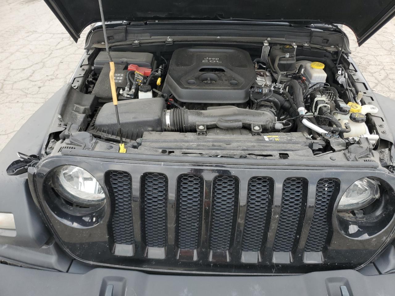 2020 Jeep Wrangler Sport VIN: 1C4GJXAN0LW301075 Lot: 78979714