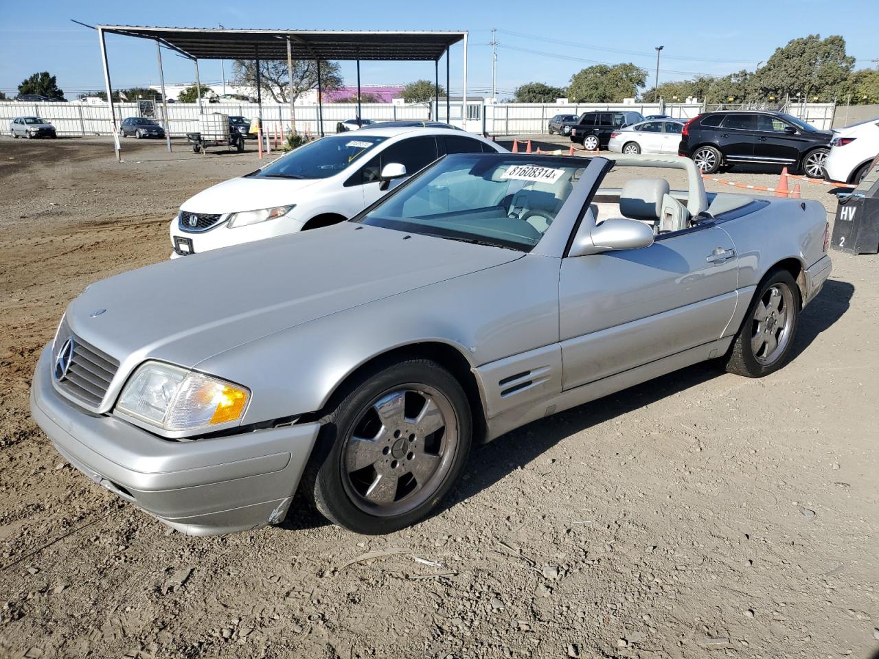 1999 Mercedes-Benz Sl 500 VIN: WDBFA68FXXF174165 Lot: 81608314