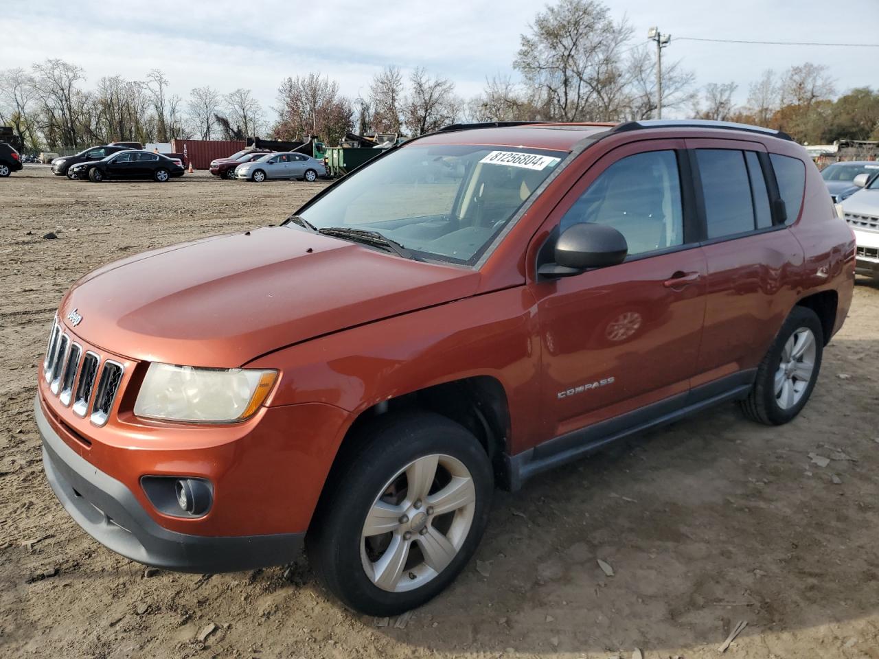 2012 Jeep Compass Latitude VIN: 1C4NJCEA1CD602232 Lot: 81256804