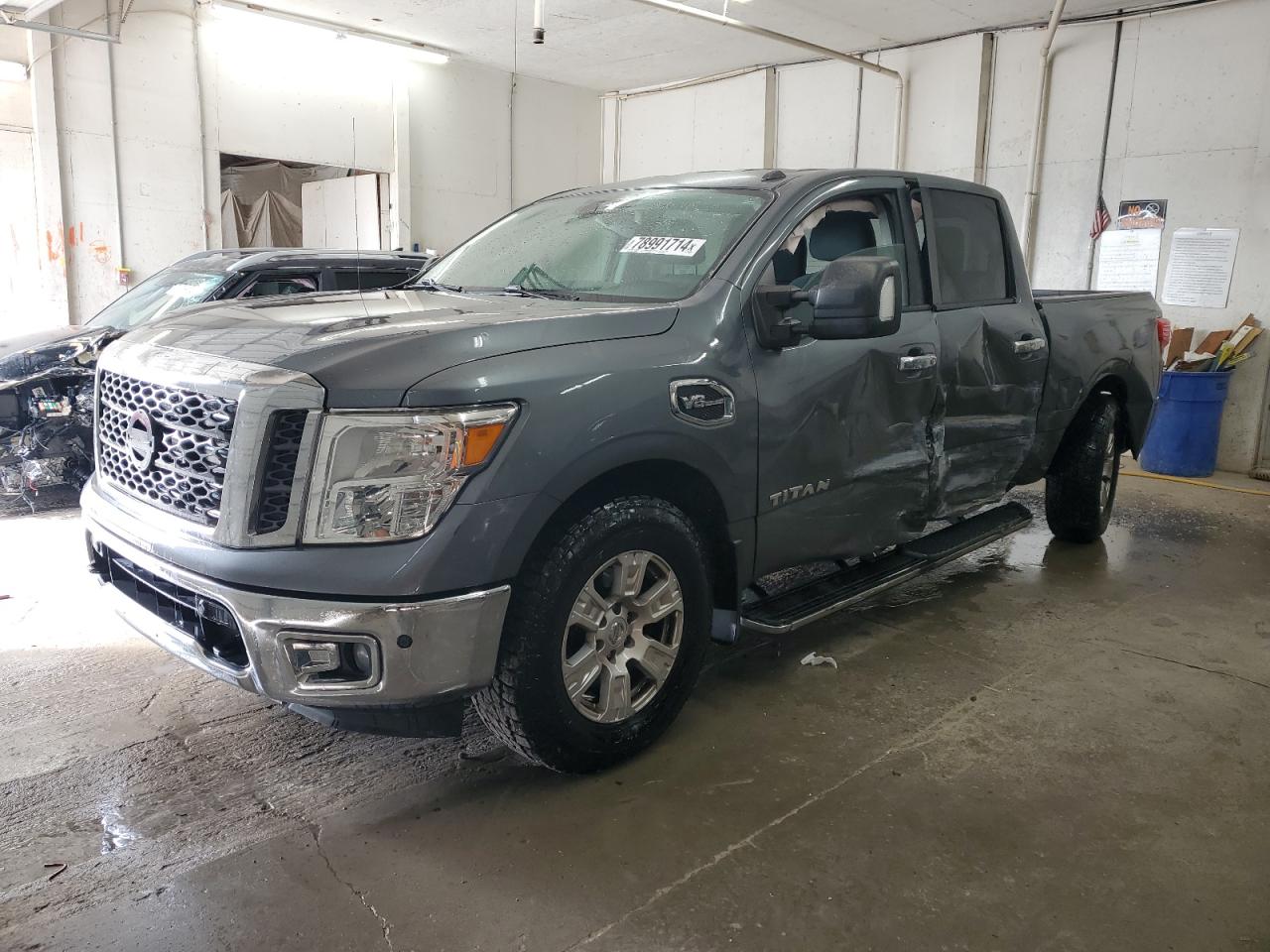 2017 Nissan Titan Sv VIN: 1N6AA1E56HN571452 Lot: 78991714