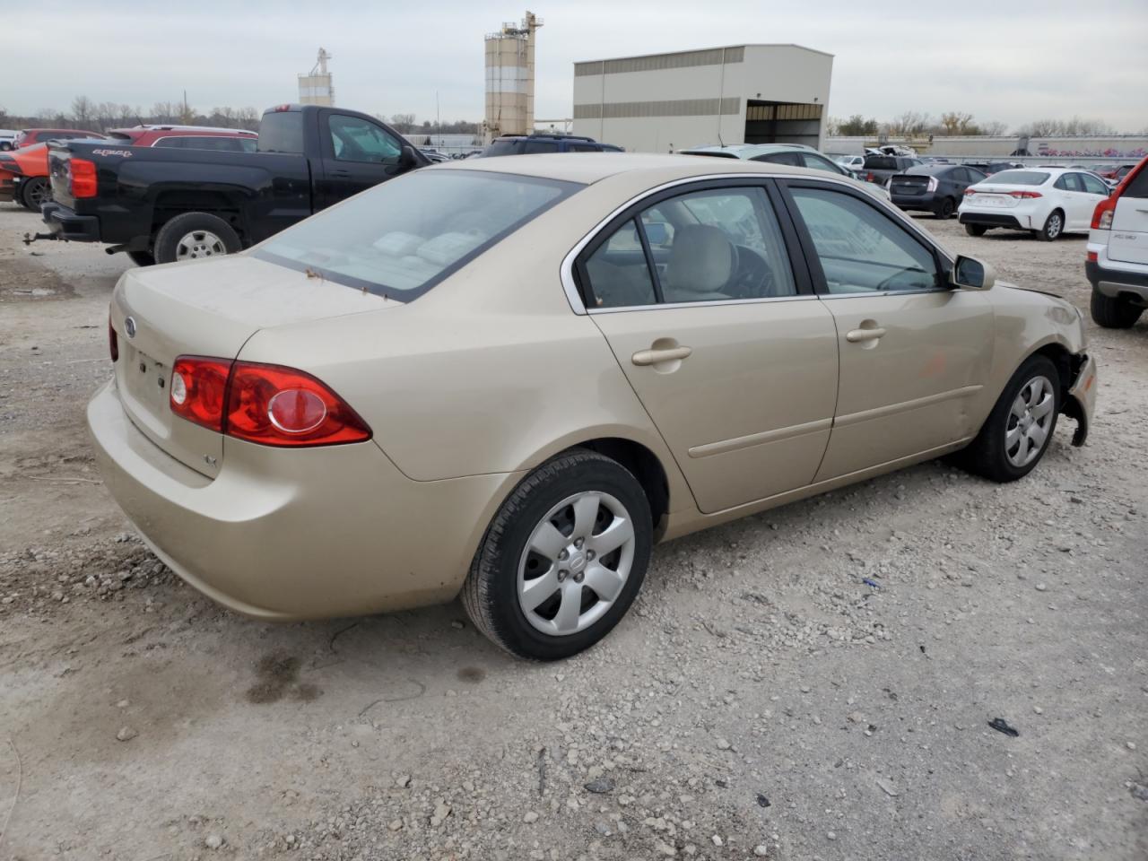 2008 Kia Optima Lx VIN: KNAGE123985169815 Lot: 78888664