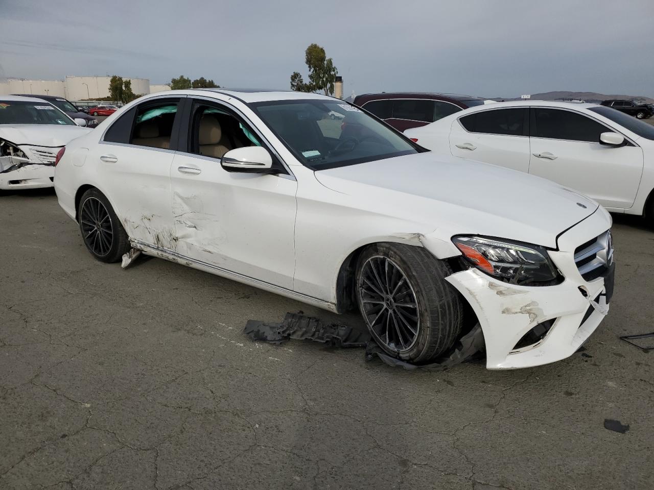 2021 Mercedes-Benz C 300 VIN: W1KWF8DBXMR632580 Lot: 81551984