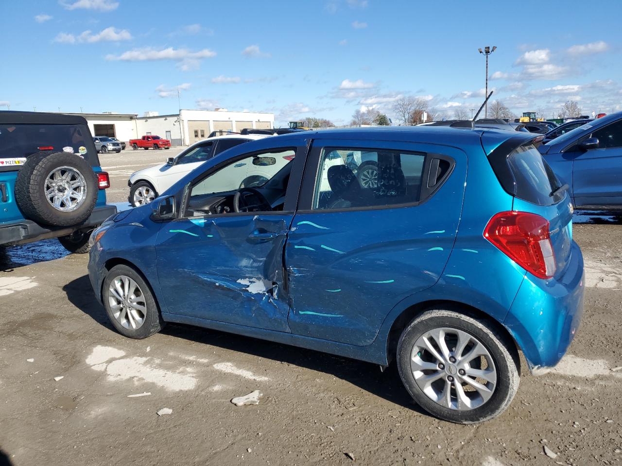 2021 Chevrolet Spark 1Lt VIN: KL8CD6SA1MC736422 Lot: 81024574