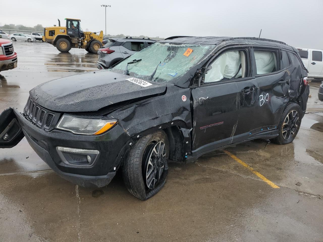 2021 Jeep Compass Trailhawk VIN: 3C4NJDDB3MT541459 Lot: 79963624