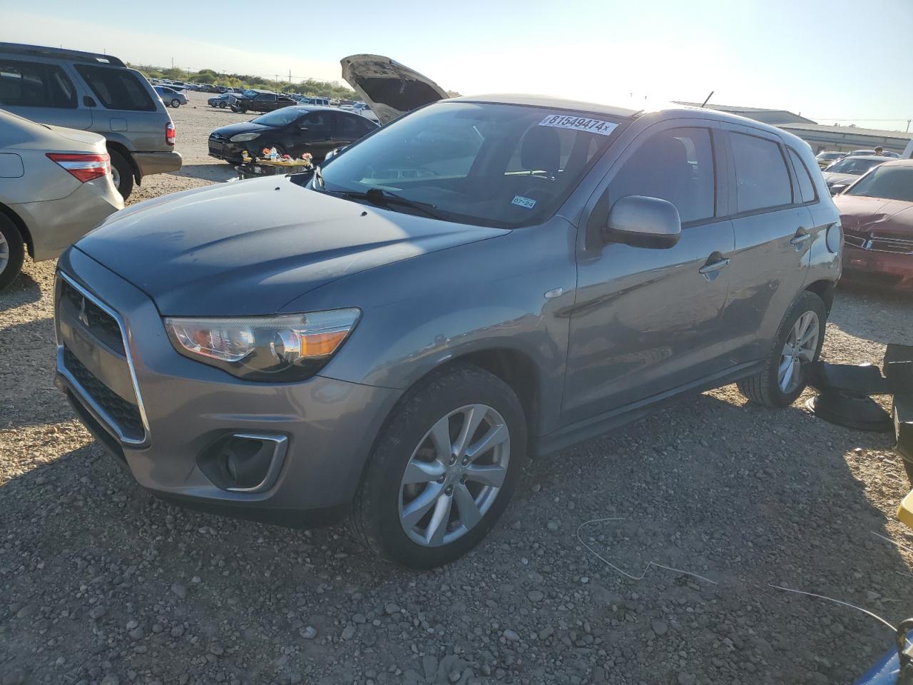 2015 Mitsubishi Outlander Sport Es VIN: 4A4AP3AU9FE022960 Lot: 81549474