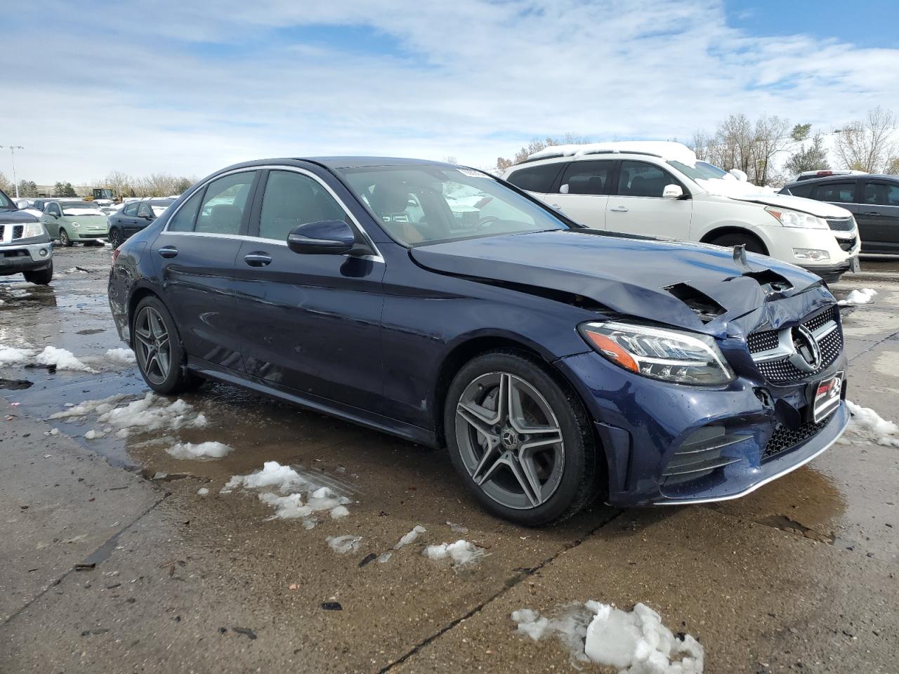 2019 Mercedes-Benz C 300 4Matic VIN: WDDWF8EB1KR482225 Lot: 79882454