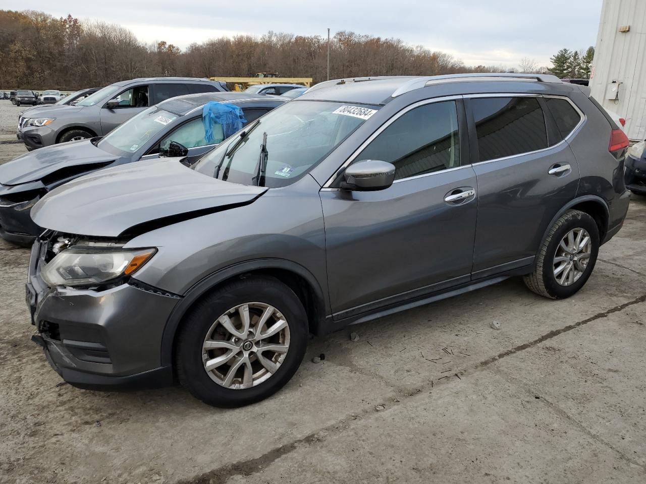 2017 Nissan Rogue S VIN: KNMAT2MT5HP591733 Lot: 80432684