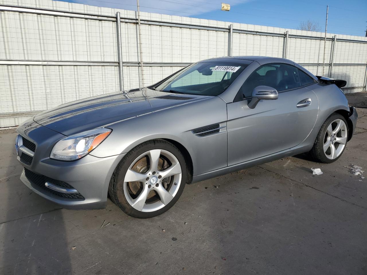 2012 Mercedes-Benz Slk 350 VIN: WDDPK5HA7CF008137 Lot: 81119914