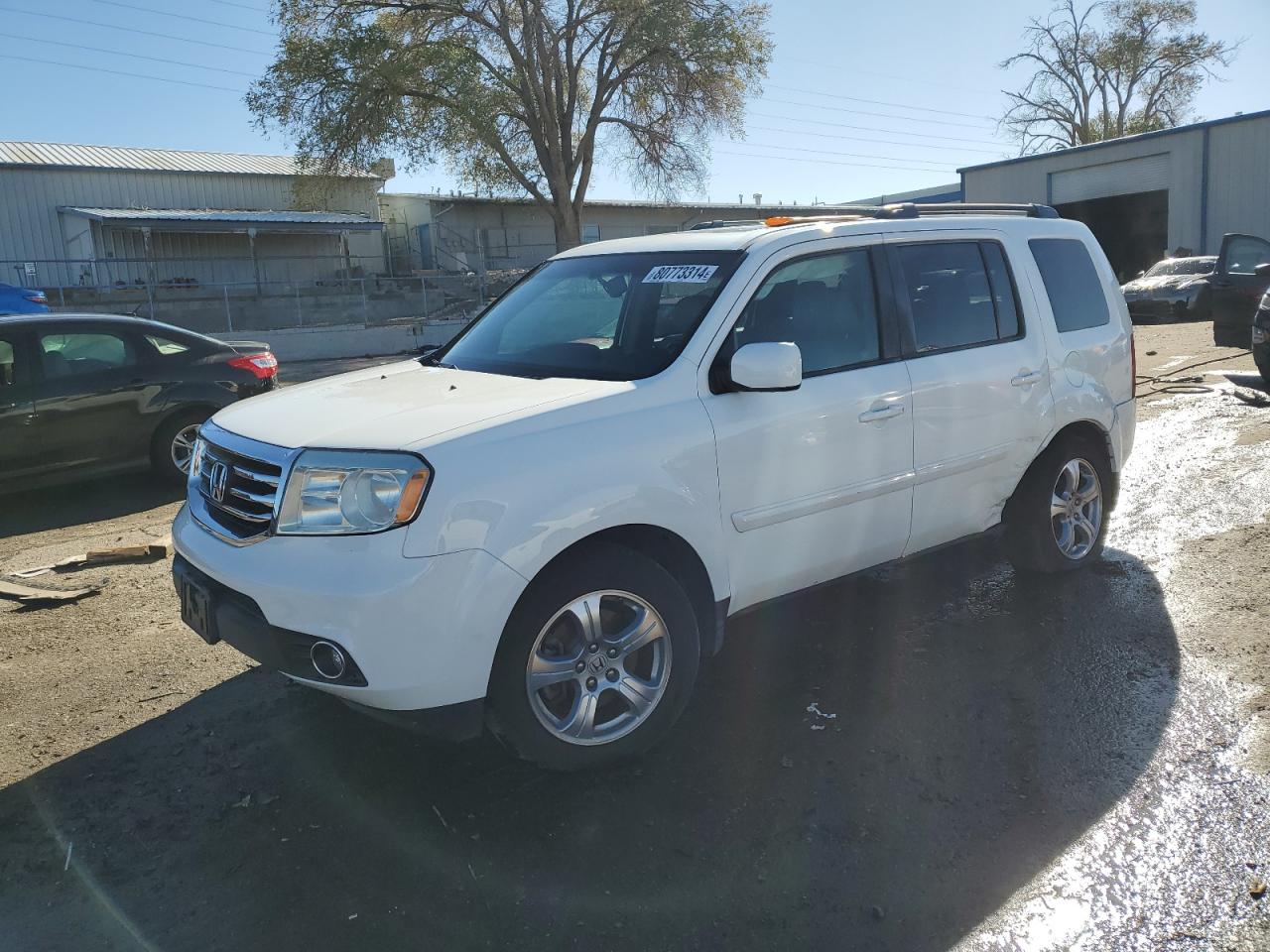 2012 Honda Pilot Exl VIN: 5FNYF3H50CB017020 Lot: 80773314