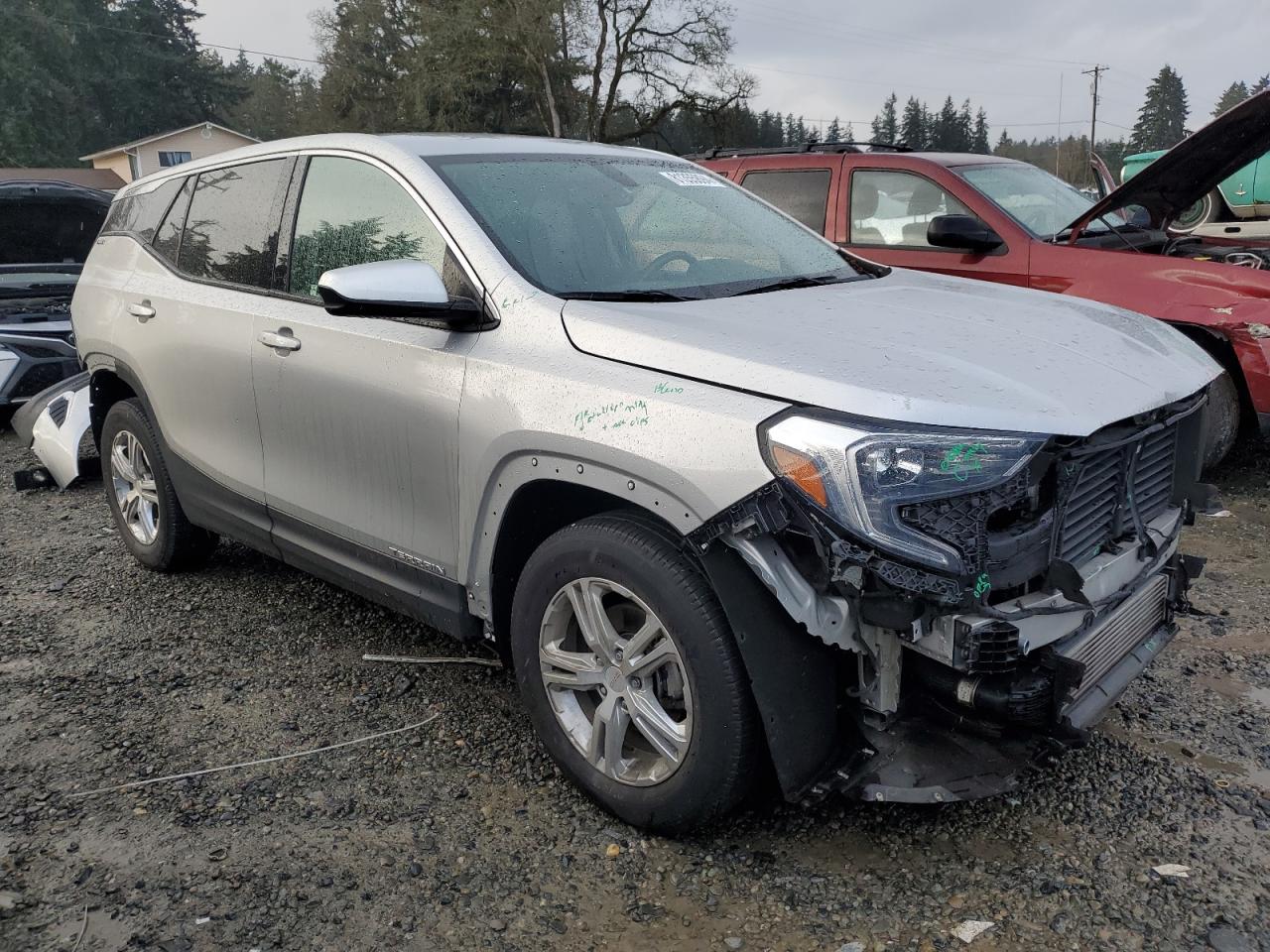 2019 GMC Terrain Sle VIN: 3GKALMEV4KL101091 Lot: 81355894