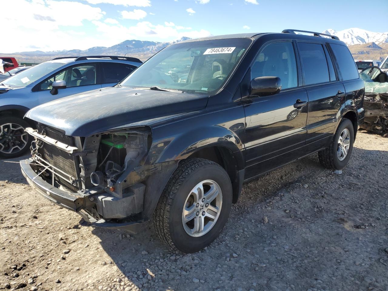 2005 Honda Pilot Ex VIN: 5FNYF18435B054271 Lot: 78463674