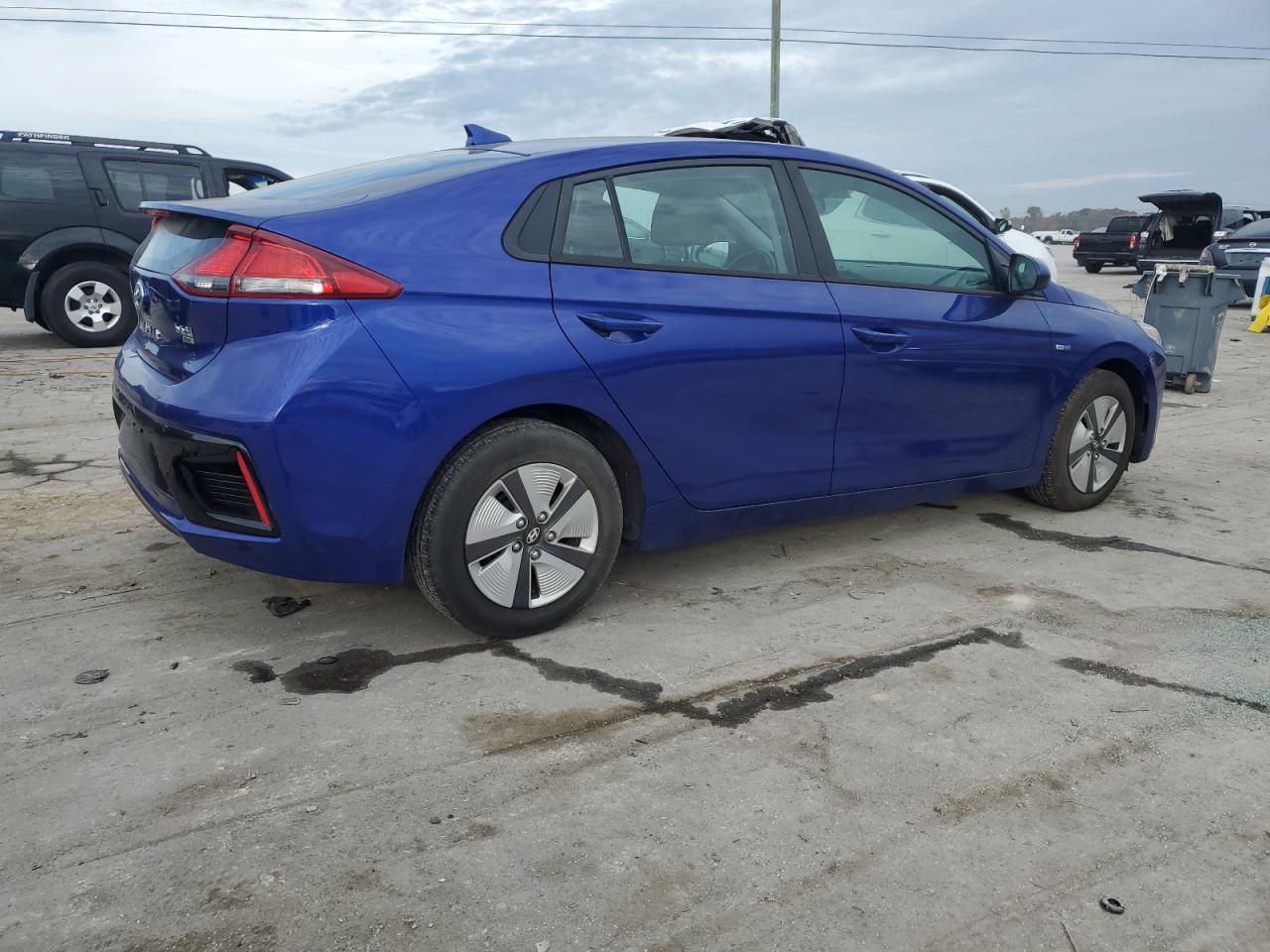 KMHC65LC4KU171498 2019 Hyundai Ioniq Blue