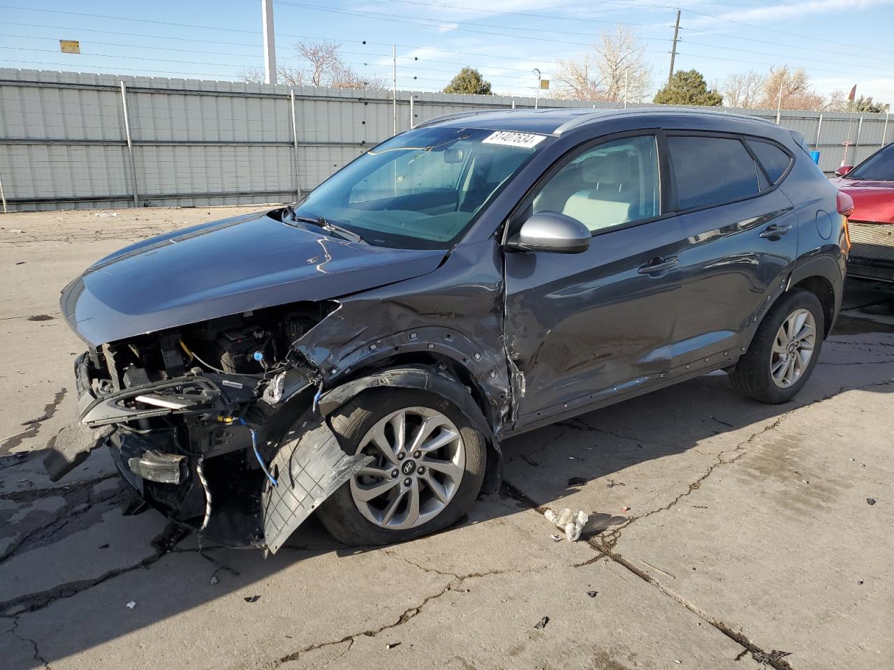 2018 Hyundai Tucson Sel VIN: KM8J3CA44JU599263 Lot: 81407634