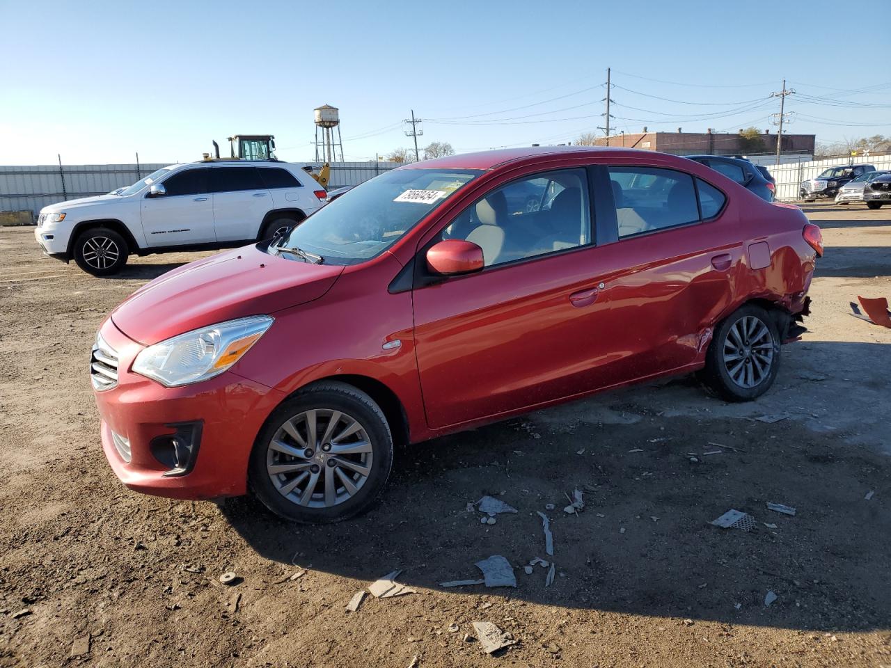 2018 Mitsubishi Mirage G4 Es VIN: ML32F3FJ6JHF11861 Lot: 79560454