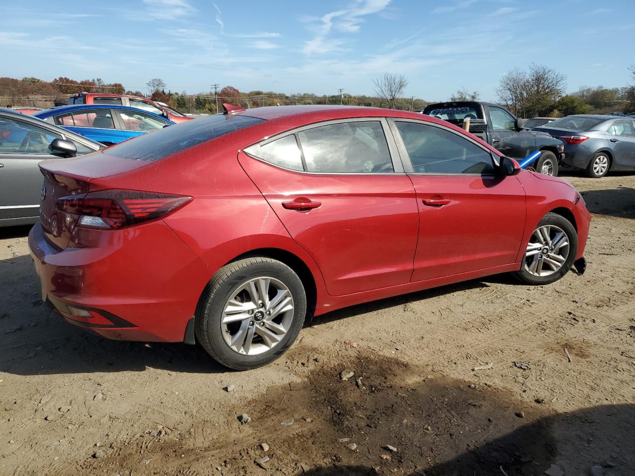 2019 Hyundai Elantra Sel VIN: KMHD84LF6KU880095 Lot: 79206384