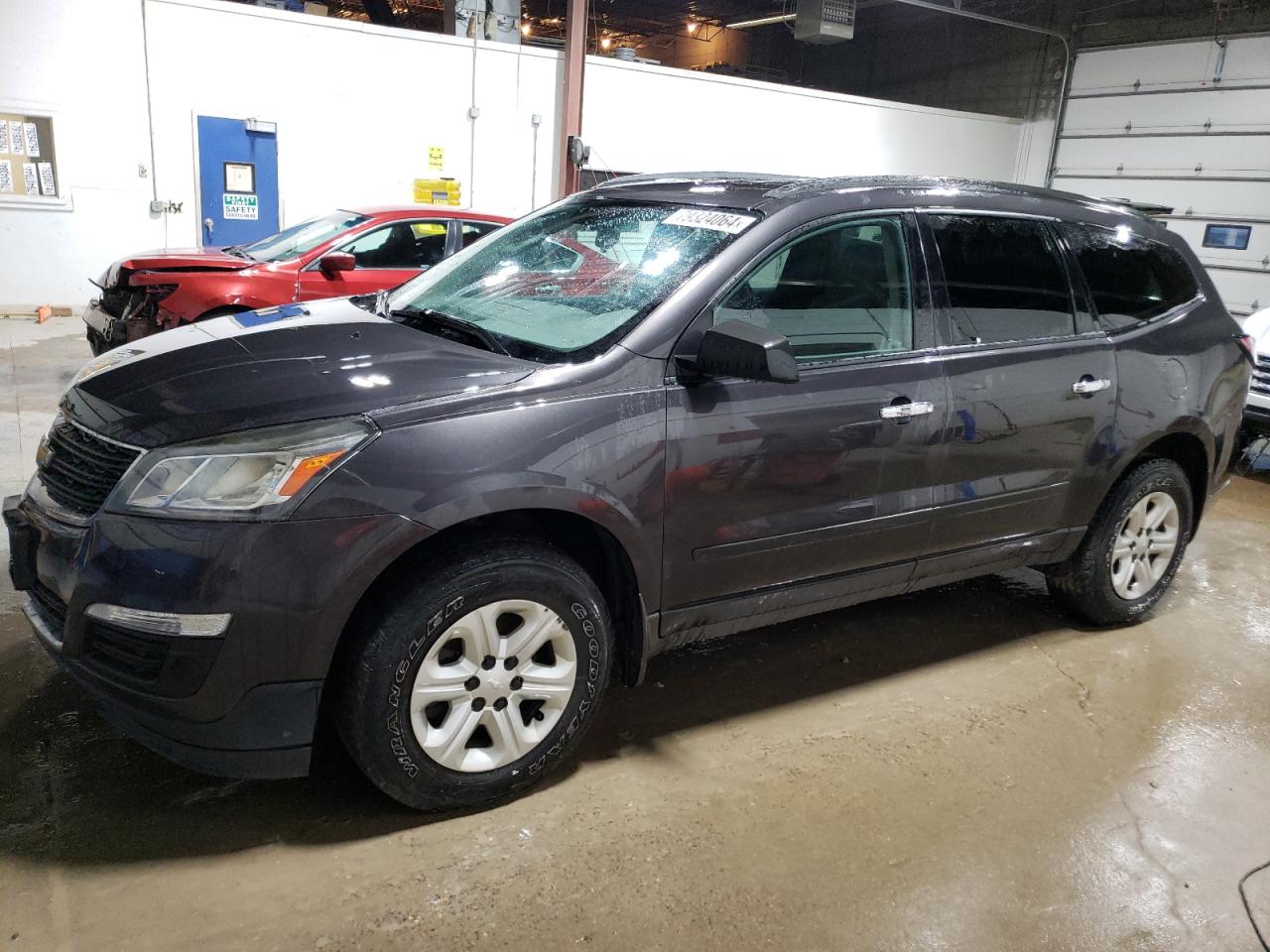 1GNKVFED7EJ182605 2014 Chevrolet Traverse Ls