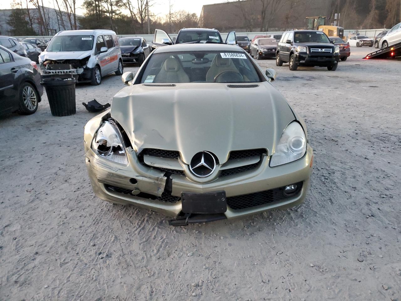 2009 Mercedes-Benz Slk 300 VIN: WDBWK54F09F211126 Lot: 81586834