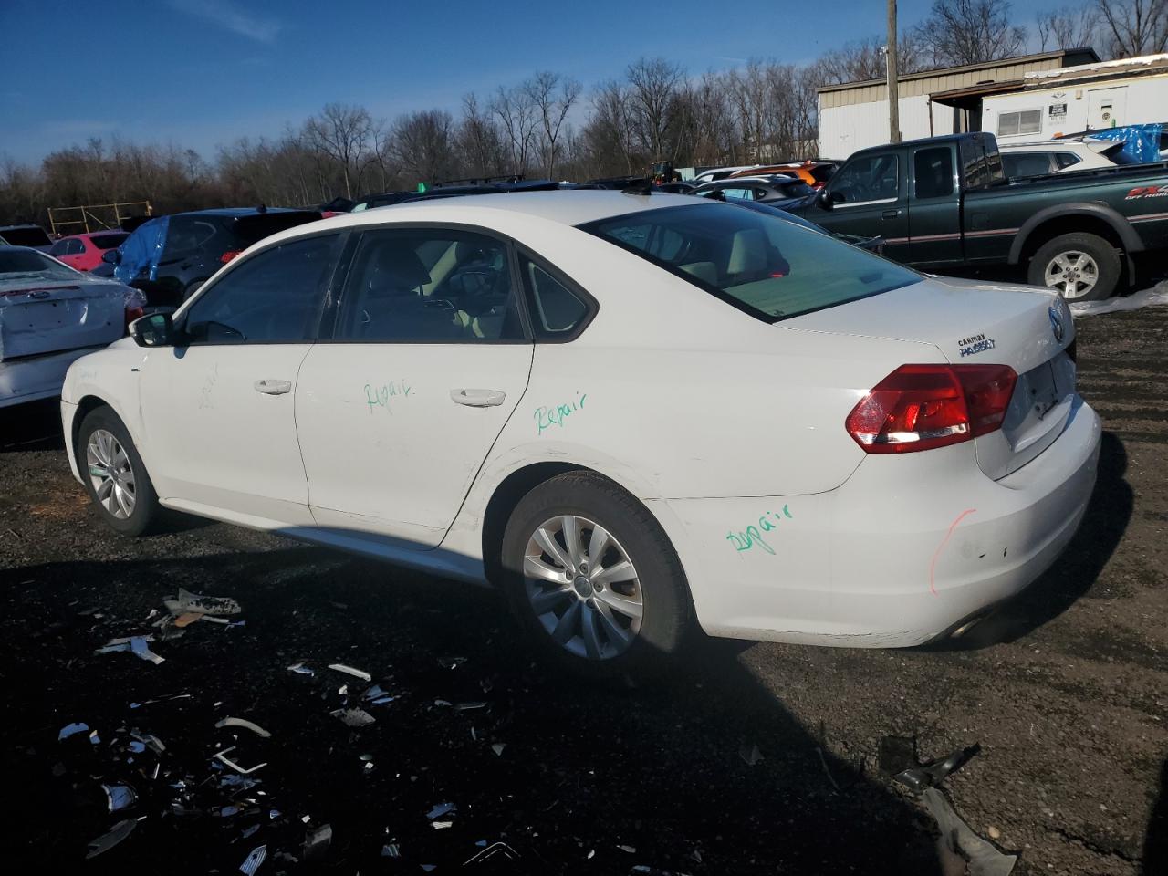 2014 Volkswagen Passat S VIN: 1VWAT7A31EC115609 Lot: 81476604