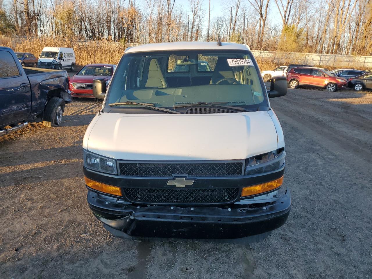 2019 Chevrolet Express G2500 VIN: 1GCWGAFG5K1276350 Lot: 79019704