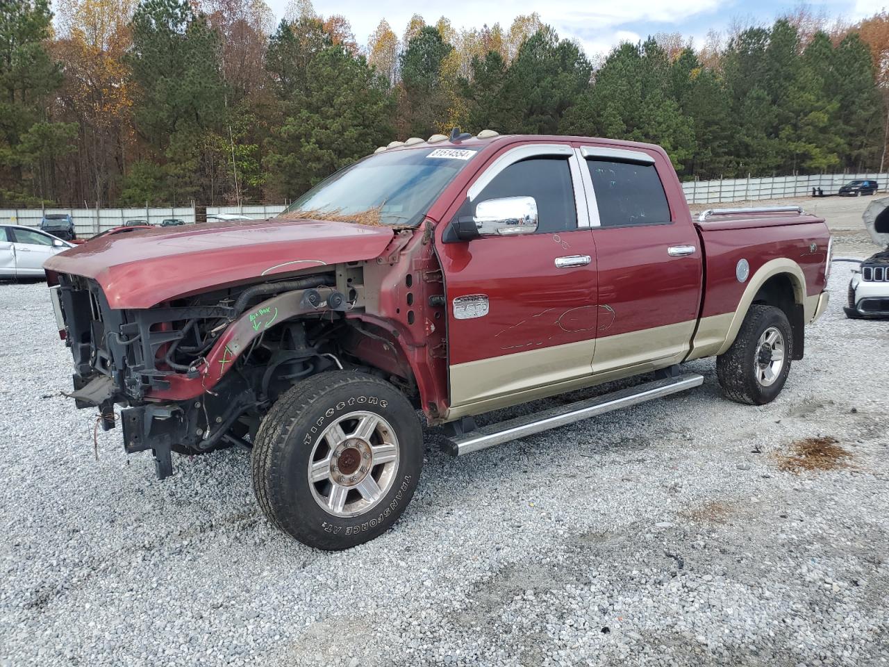 2013 Ram 2500 Longhorn VIN: 3C6TR5GTXDG561072 Lot: 81514554