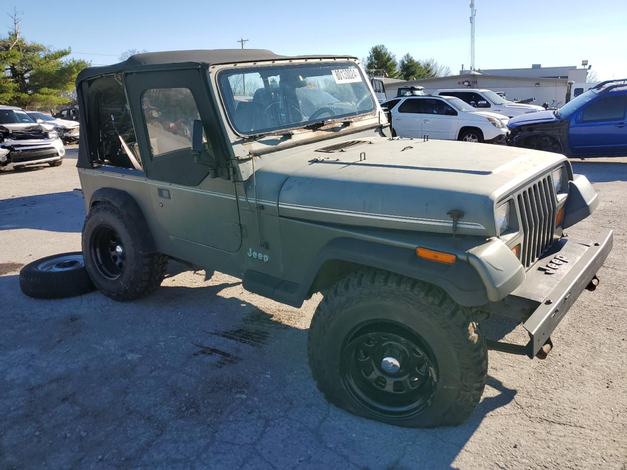 1992 Jeep Wrangler / Yj S VIN: 2J4FY19P8NJ537200 Lot: 80130024