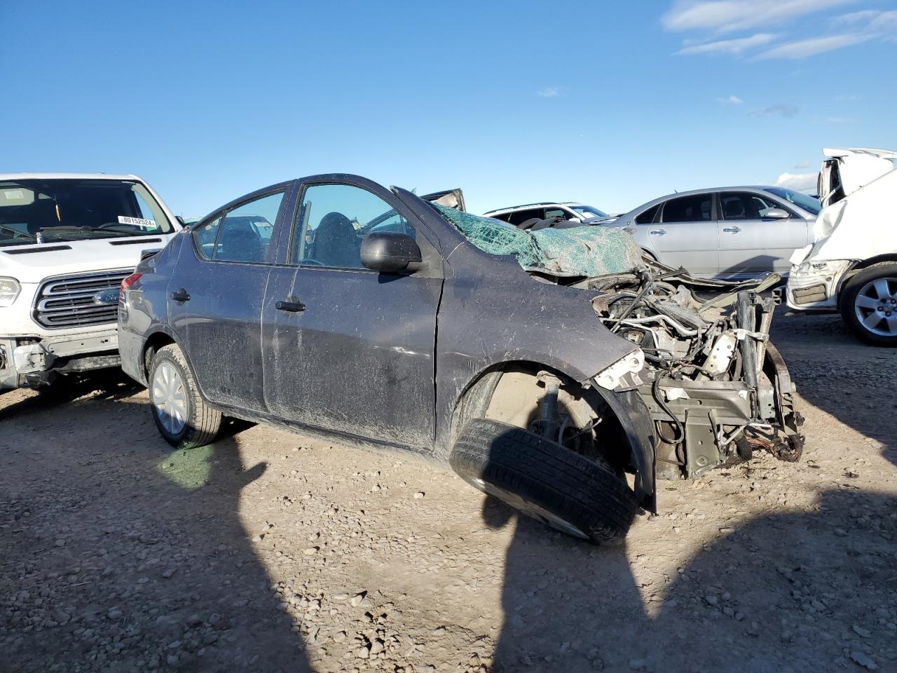 2015 Nissan Versa S VIN: 3N1CN7AP6FL805387 Lot: 81089954