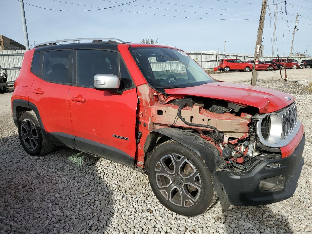 2015 Jeep Renegade Limited VIN: ZACCJADT8FPB28672 Lot: 79707964