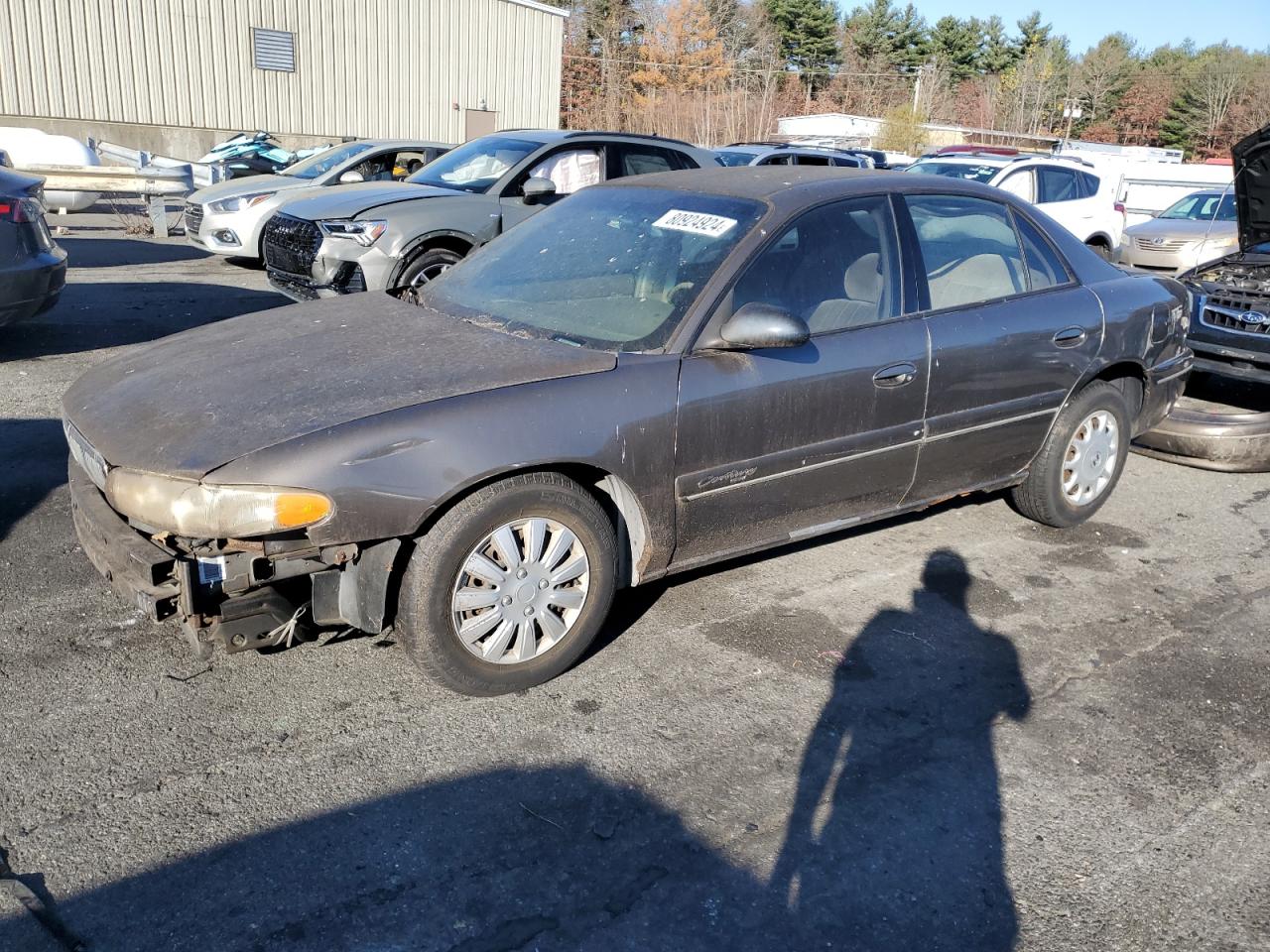 2002 Buick Century Custom VIN: 2G4WS52J521282923 Lot: 80924924