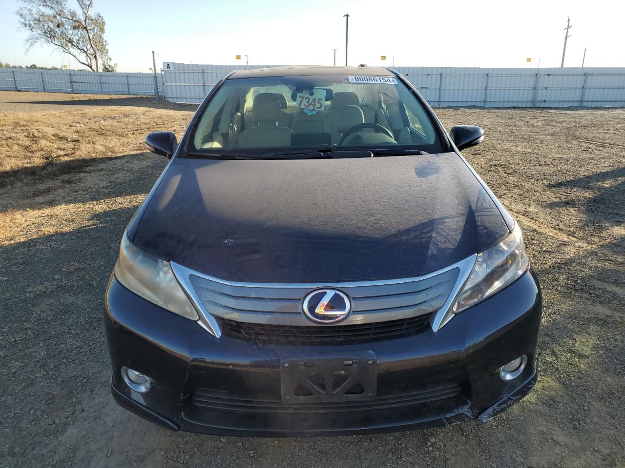 2010 Lexus Hs 250H VIN: JTHBB1BA1A2017523 Lot: 80086154