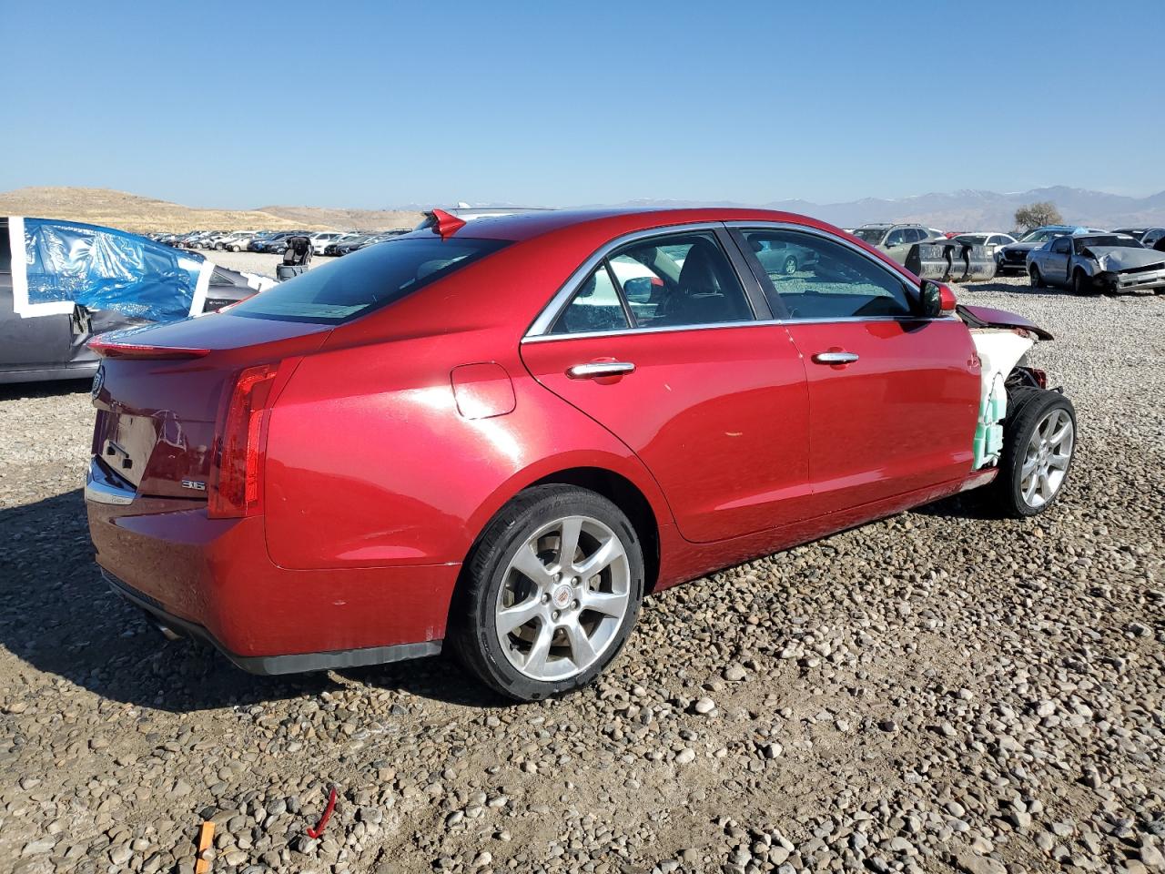 1G6AB5R39E0166343 2014 Cadillac Ats Luxury