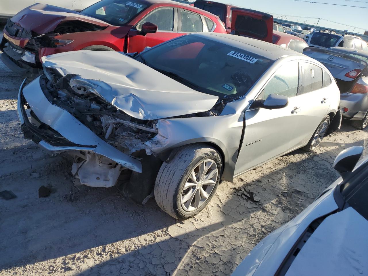 1G1ZD5ST8KF151001 2019 Chevrolet Malibu Lt