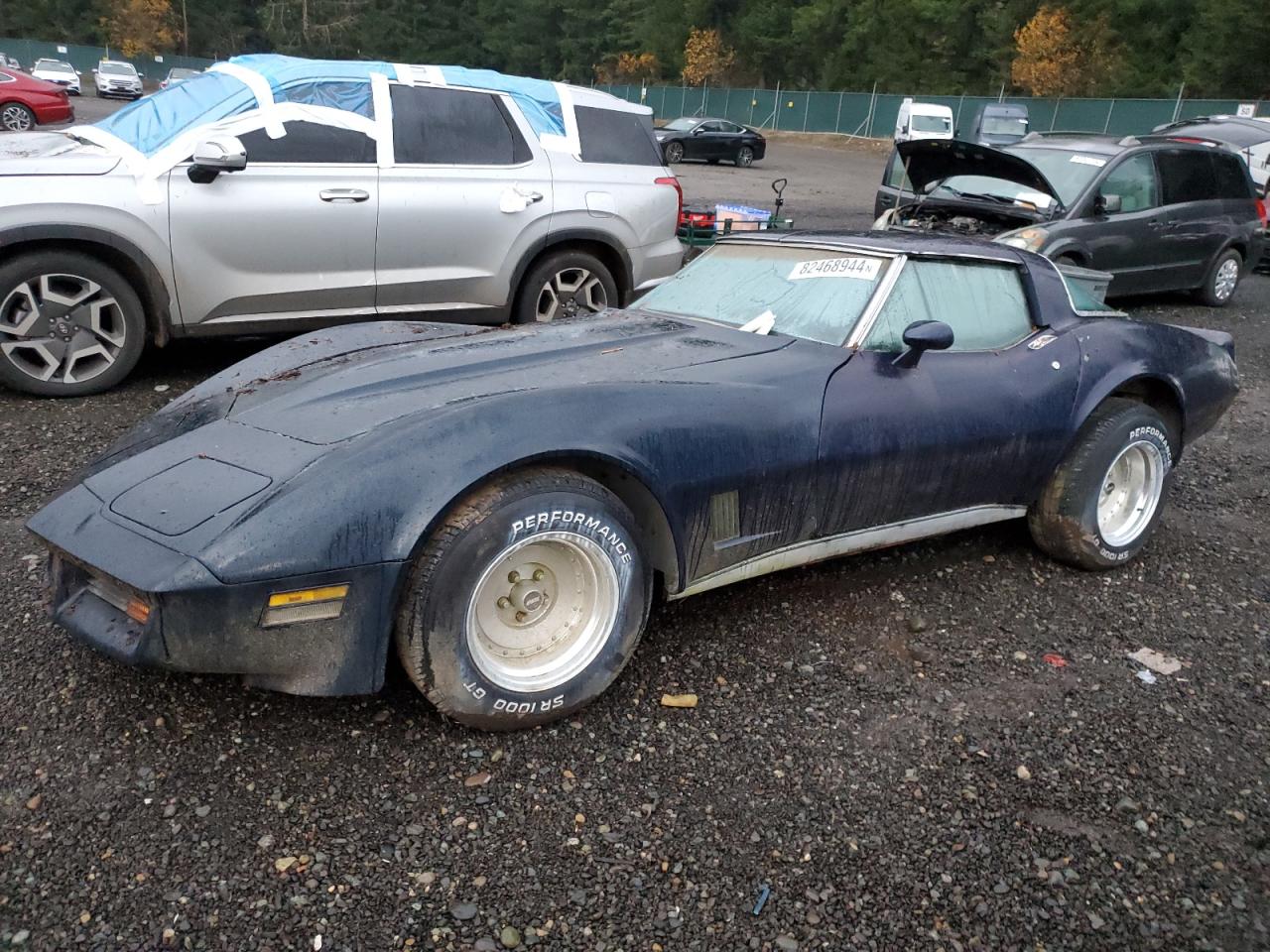 1981 Chevrolet Corvette VIN: 1G1AY8766BS403955 Lot: 82468944