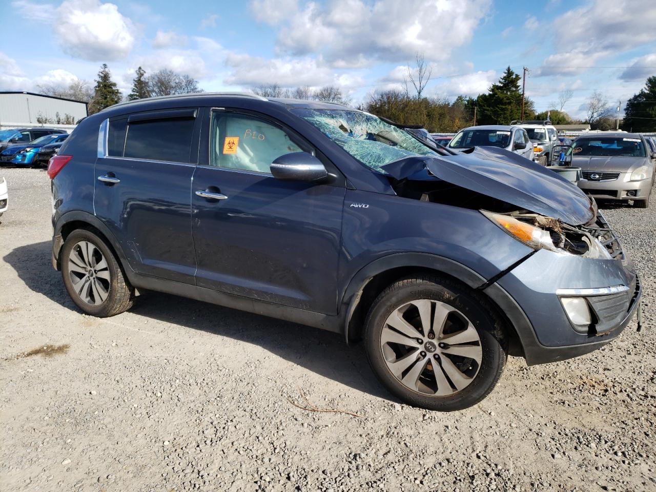 2013 Kia Sportage Ex VIN: KNDPCCA28D7417595 Lot: 81517834