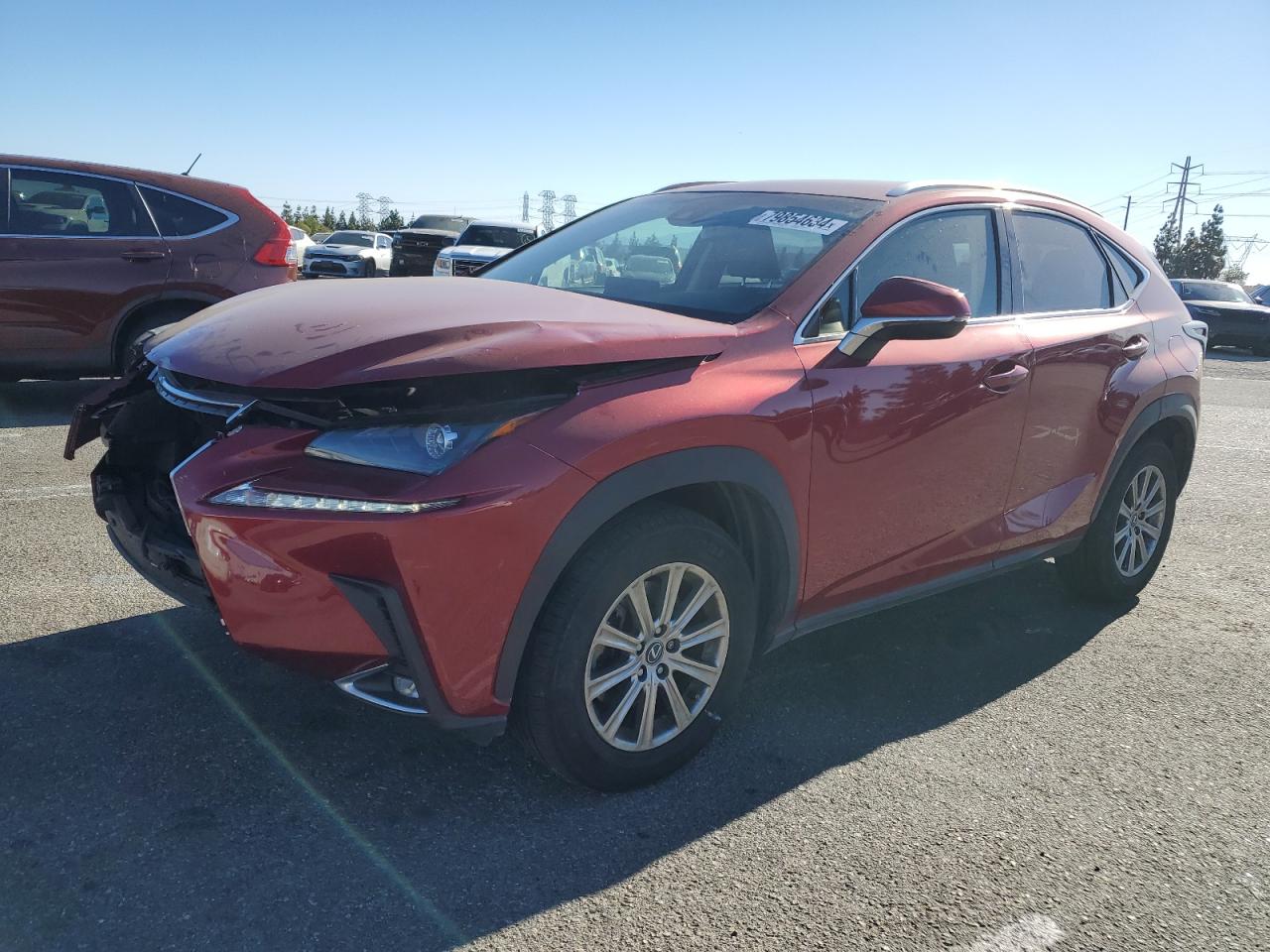 JTJYARBZ4J2087453 2018 Lexus Nx 300 Base