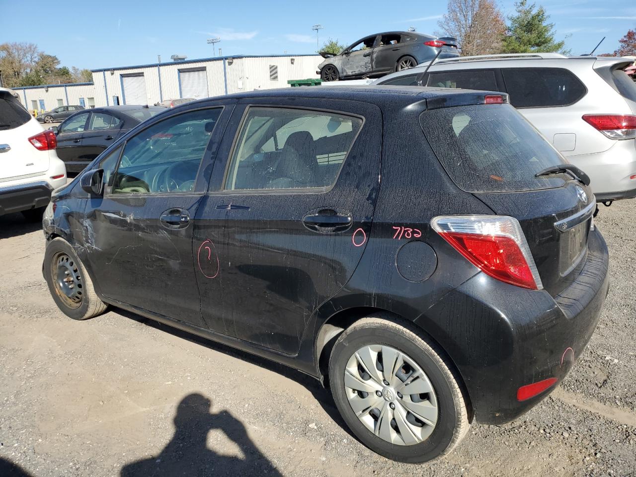 2012 Toyota Yaris VIN: JTDKTUD34CD535101 Lot: 78942534